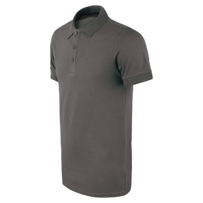 NOVA Classic Yaka Tee – Füme - Görsel 3