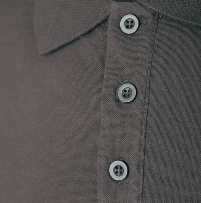 NOVA Classic Yaka Tee – Füme - Görsel 4