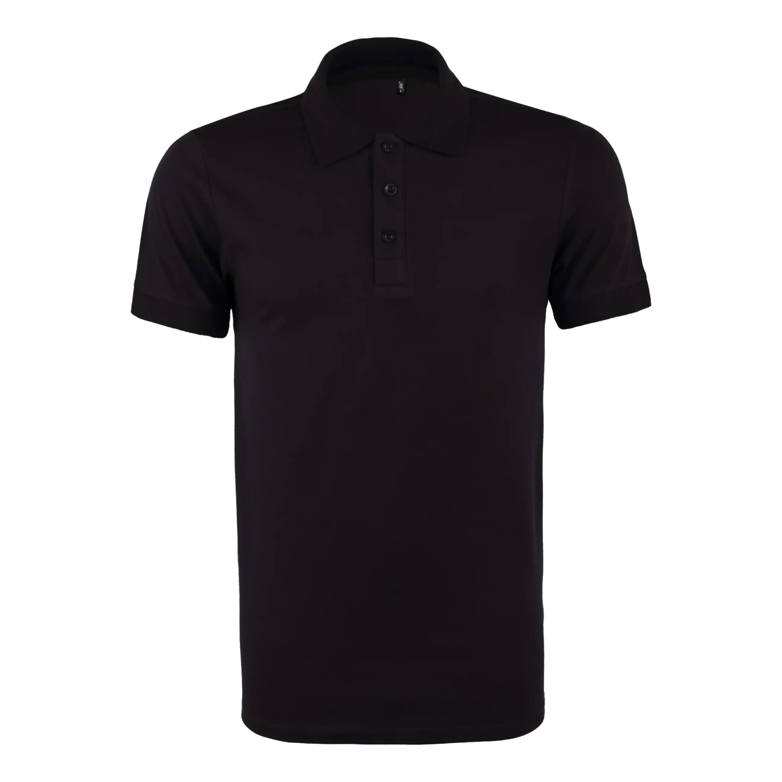 tekne-yat-personeli-siyah-polo-yaka-tişört-1 NOVA Classic Yaka Tee – Siyah - Görsel 1