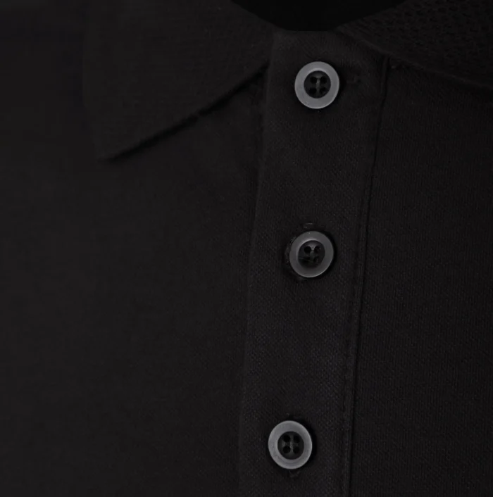 NOVA Classic Yaka Tee – Siyah - Görsel 4