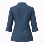 Tusso Lady – Füme Yat Şef Ceketi - Görsel 2