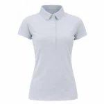Gri Vegas Pro-Tee – Polo Yaka Kadın Tişört