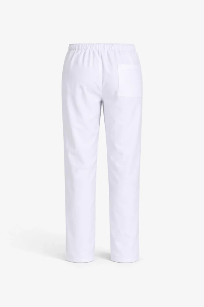 Deckline – Beyaz Aşçı Pantolonu - Görsel 3